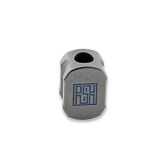 RealSteel Ti Lanyard Bead hexagon, silver L1100