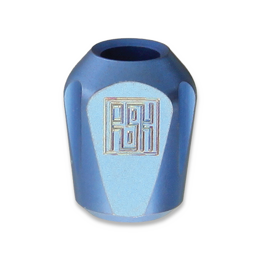 RealSteel Ti Lanyard Bead pyramid, blauw L1211