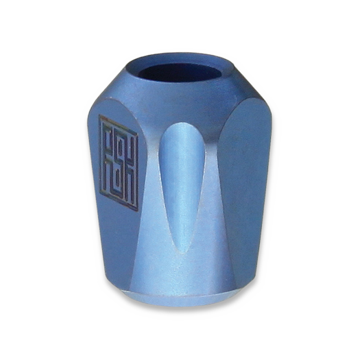 RealSteel Ti Lanyard Bead pyramid, modr&aacute; L1211