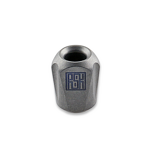 RealSteel Ti Lanyard Bead pyramid, silver L1210