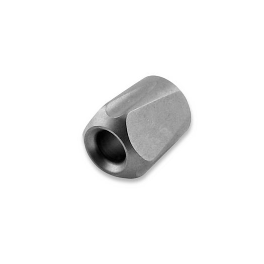 RealSteel Ti Lanyard Bead pyramid, silver L1210