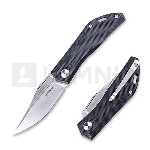 RealSteel Ventus Lite Satin/Black G10 vouwmes 7051SB
