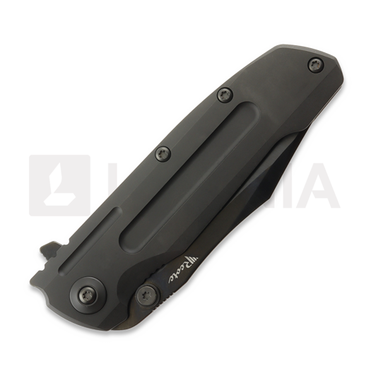 Reate 9D-V2 sulankstomas peilis, Black Titanium, Black DLC