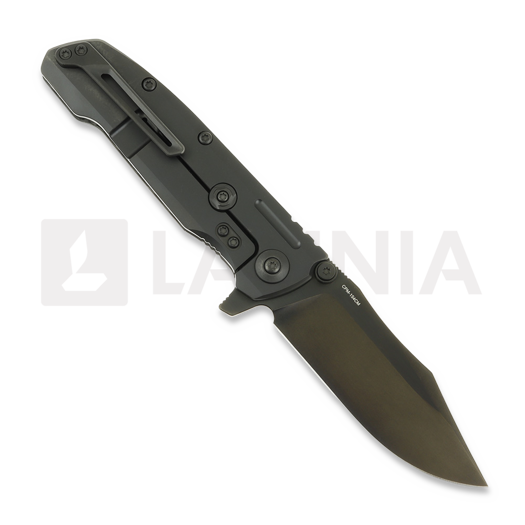 Reate 9D-V2 sulankstomas peilis, Black Titanium/Carbon Fiber, Black DLC