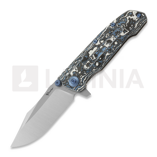 Reate 9D-V2 foldekniv, Frost Fat Carbon, Satin