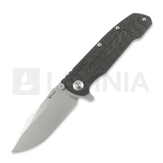 Складний ніж Reate 9D-V2, Gray Titanium/Carbon Fiber, Satin