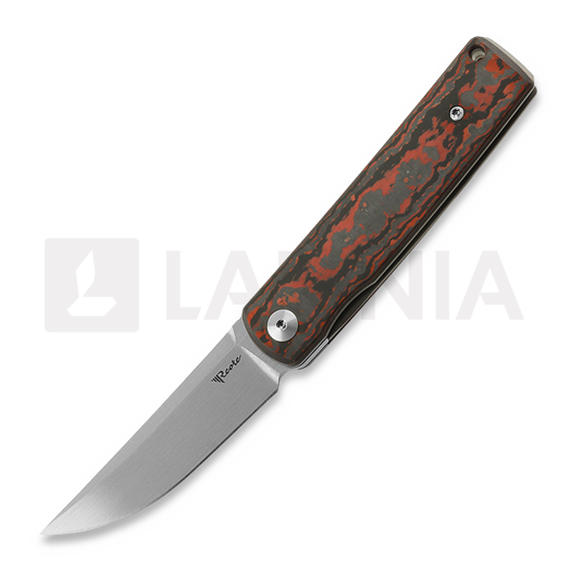 Nóż składany Reate Bushido, lava flow fat carbon