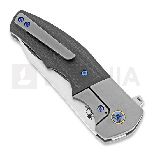 Reate Crossroads Carbon Fiber sulankstomas peilis, pilka