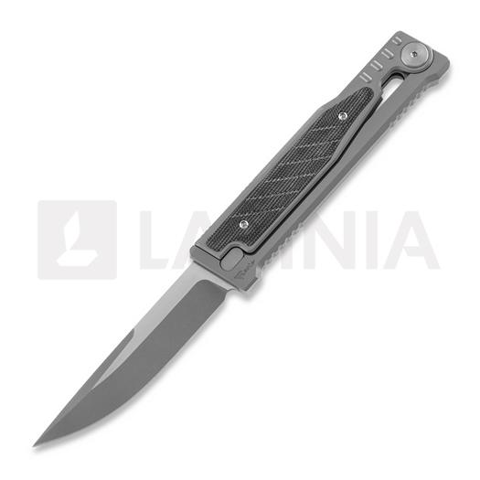 Reate EXO Drop Point veitsi, black micarta