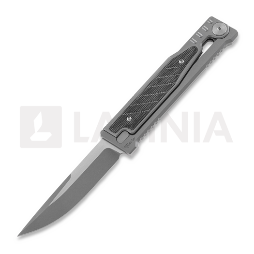 มีด Reate EXO Drop Point, black micarta