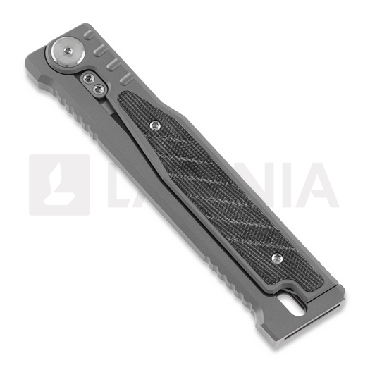 Reate EXO Drop Point peilis, black micarta