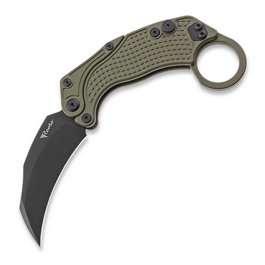 Reate EXO-K Black PVD sklopivi nož, zelena