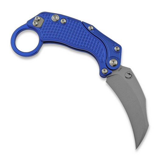 Reate EXO-K Stonewash sulankstomas peilis, mėlyna