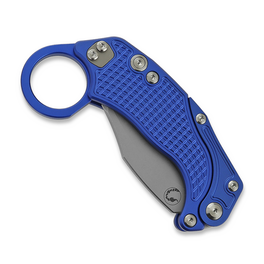 Reate EXO-K Stonewash sulankstomas peilis, mėlyna