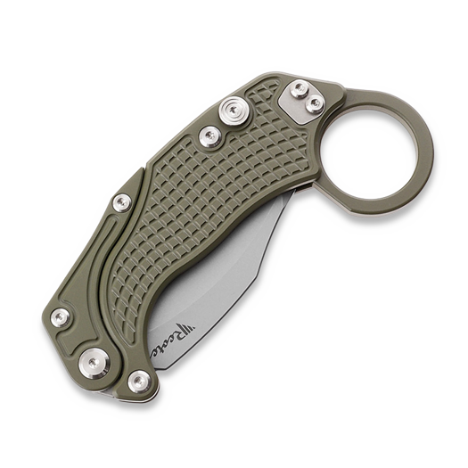 Нож Reate EXO-K Stonewash, зелен