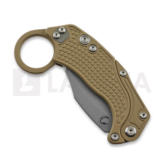 Coltello pieghevole Reate EXO-K Stonewash, tan