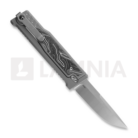 Reate EXO-M Drop Point, G10 black/white