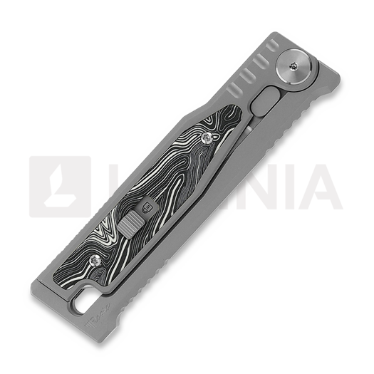 Reate EXO-M Drop Point, G10 black/white