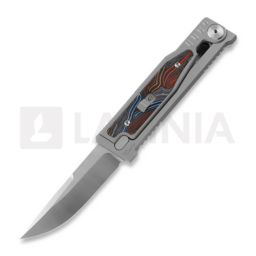 Reate EXO-M Drop Point, G10 multicolor