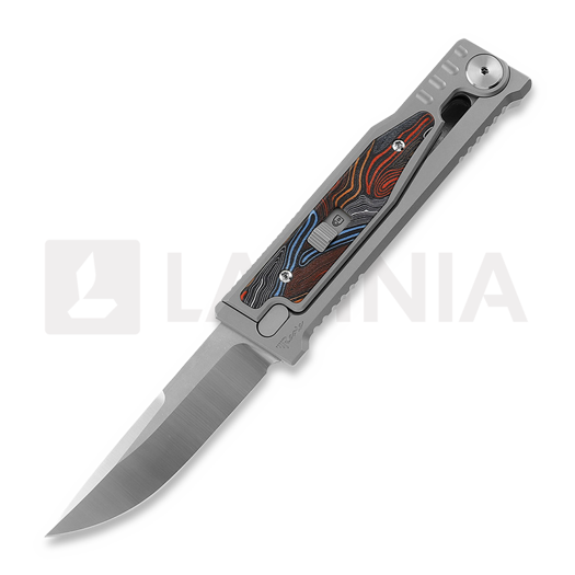 Reate EXO-M Drop Point, G10 multicolor