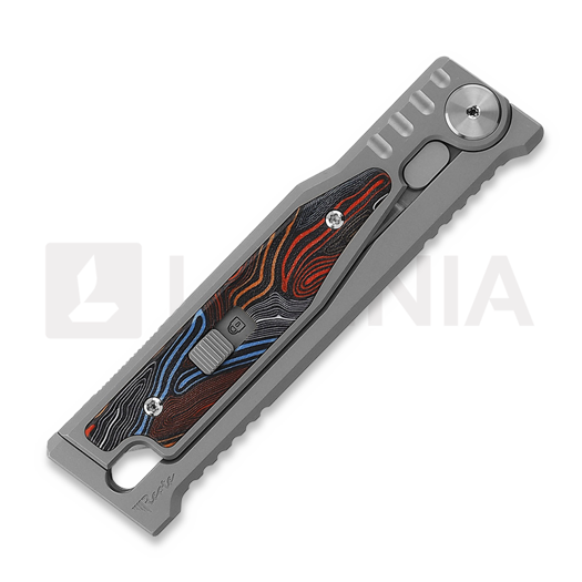 Reate EXO-M Drop Point, G10 multicolor