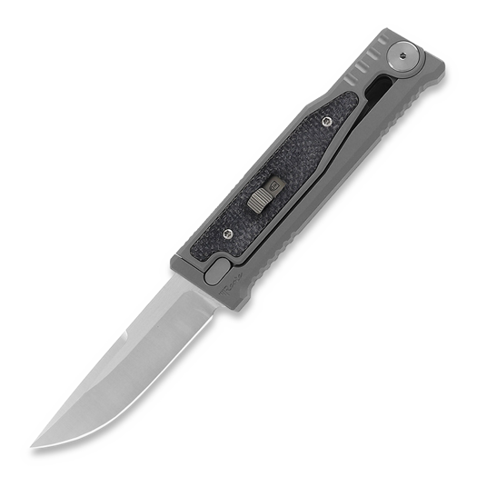 Reate EXO-M Elmax Drop Point, Black Micarta