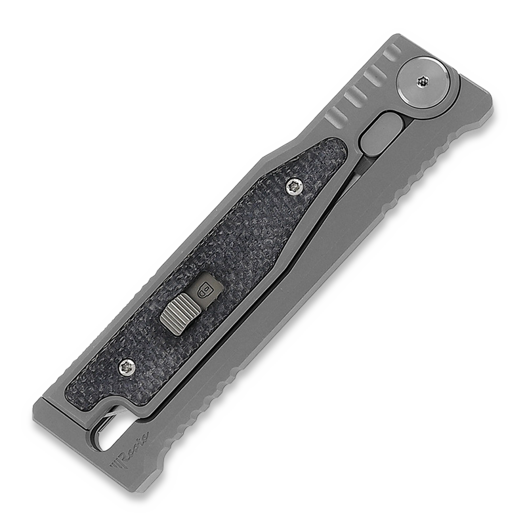 Reate EXO-M Elmax Drop Point, Black Micarta