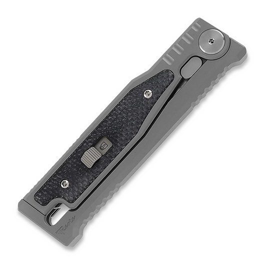 Reate EXO-M Elmax Tanto, Black Micarta