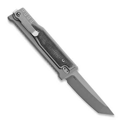 Reate EXO-M Tanto, black micarta