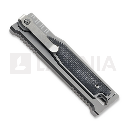 Reate EXO-M Tanto, black micarta