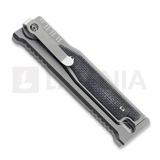Reate EXO-M Tanto, black micarta