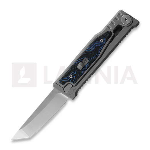 Reate EXO-M Tanto, G10 blue/black