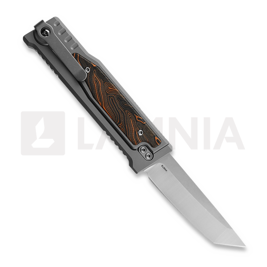 Reate EXO-M Tanto, G10 orange/black