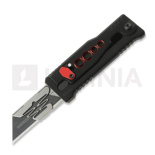 Reate EXO-U Black with Red Holes