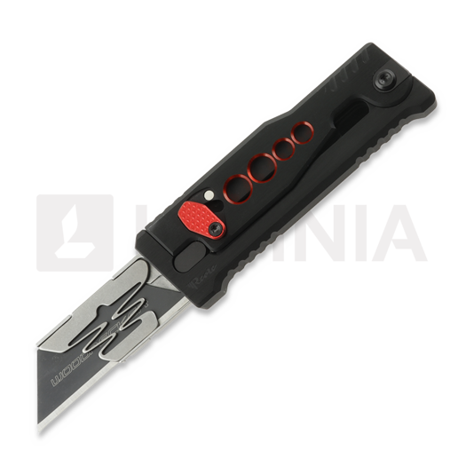 Reate EXO-U Black with Red Holes