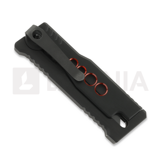 Reate EXO-U Black with Red Holes