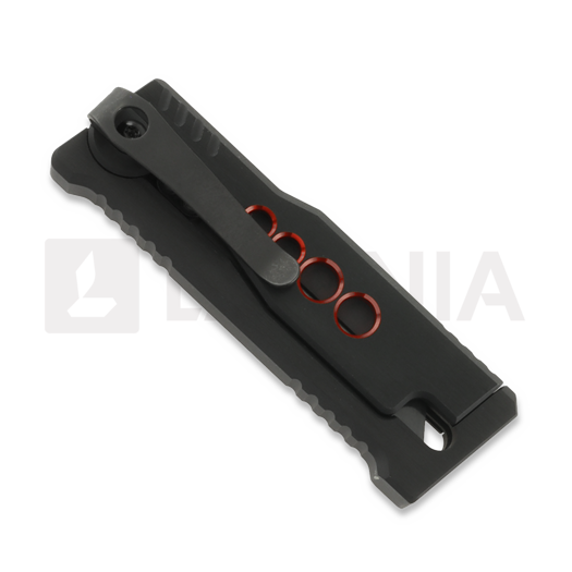 Reate EXO-U Black with Red Holes