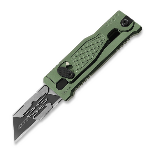 Reate EXO-U Diamond Pattern kniv, grønn