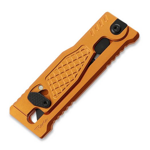 Coltello Reate EXO-U Diamond Pattern, arancione