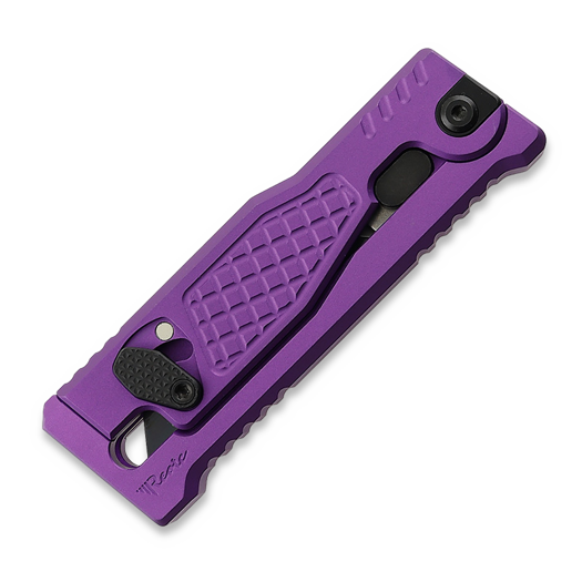 Reate EXO-U Diamond Pattern knife, purple