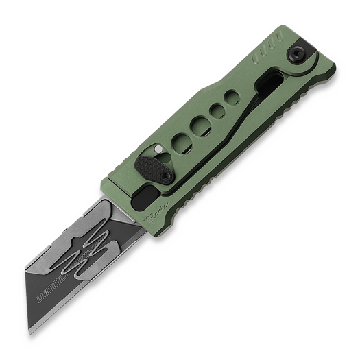 Reate EXO-U Speedhole folding knife, green