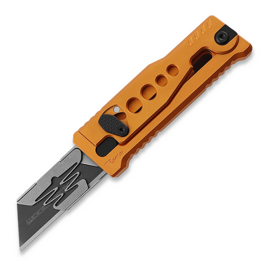 Faca Reate EXO-U Speedhole, laranja