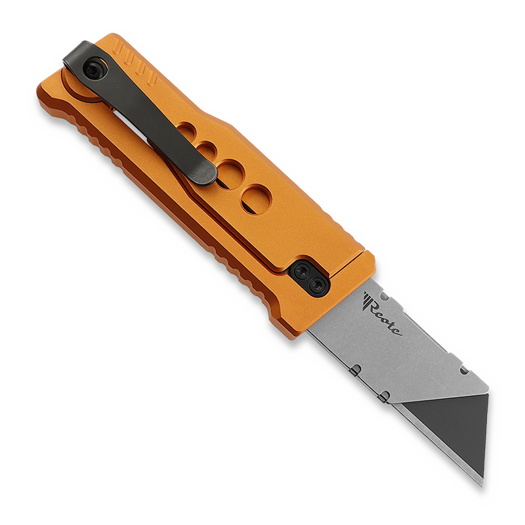 Coltello Reate EXO-U Speedhole, arancione