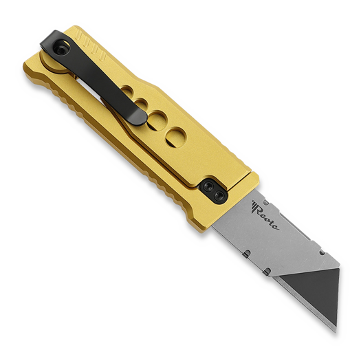 Reate EXO-U Speedhole knife, yellow