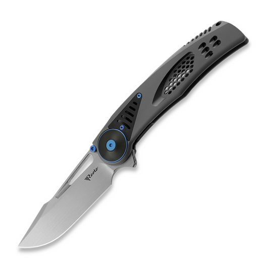 Reate GTR, Bead Blast Ti/Zirconium, Blue Clip