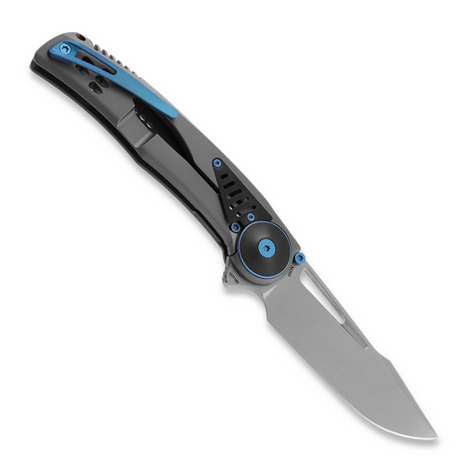 Reate GTR, Bead Blast Ti/Zirconium, Blue Clip