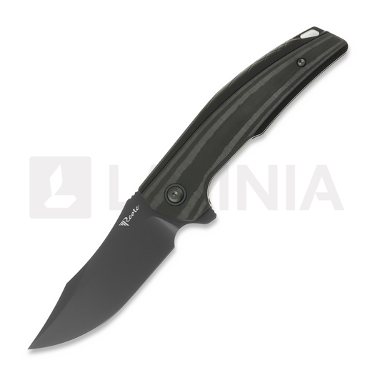 Reate Jack Jr. sklopivi nož, Black Aluminum, Black DLC