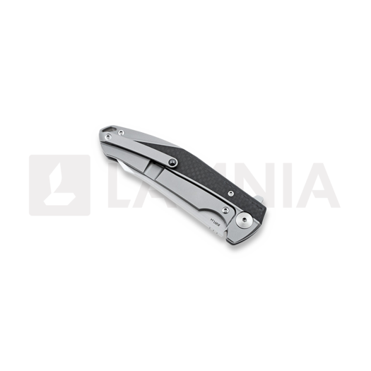 Reate K-1 Carbon Fibre sulankstomas peilis, hand rubbed