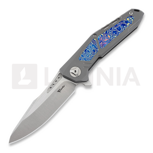 Nóż składany Reate K3 CTS-204P, drop point, Mokuti