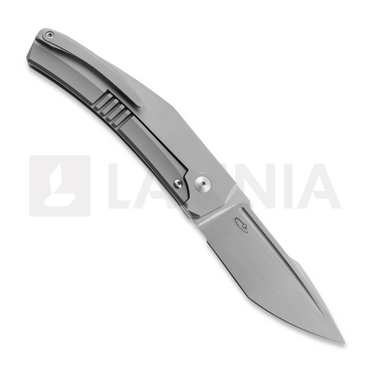 Reate Large Krypton sulankstomas peilis, Bead Blast Ti/Carbon Fiber